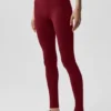 Leggings Alo Softsculpt 7/8 Define - Rosso Summer Romance
