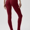 Leggings Alo Softsculpt 7/8 Define - Rosso Summer Romance