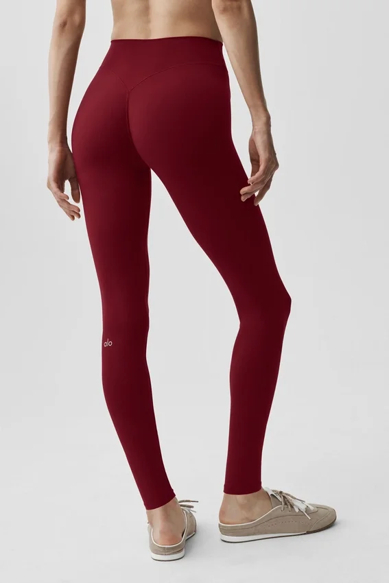 Leggings Alo Softsculpt 7/8 Define - Rosso Summer Romance