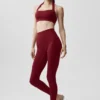 Leggings Alo Softsculpt 7/8 Define - Rosso Summer Romance