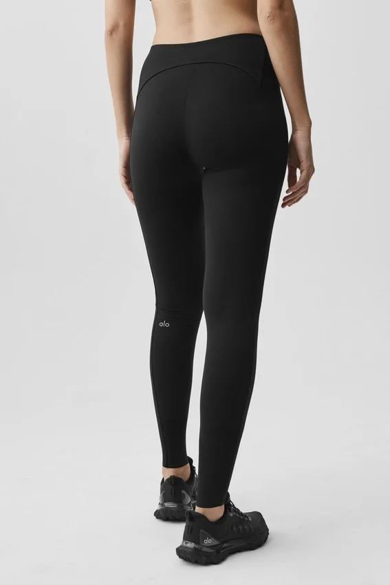 Leggings Alo Softsculpt High-Waist 7/8 Superset - Nero
