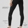 Leggings High-Waist 7/8 Alo Softsculpt - Nero