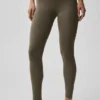 Leggings High-Waist 7/8 Alo Softsculpt - Olive Tree