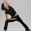 Leggings High-Waist 7/8 con taglio svasato Alo Softsculpt - Nero