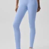 Leggings High-Waist Airbrush 7/8 Better Together - Blu Provenza chiaro/