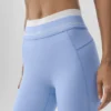 Leggings High-Waist Airbrush 7/8 Better Together - Blu Provenza chiaro/