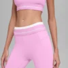 Leggings High-Waist Airbrush 7/8 Better Together - Rosa Cuore Caramella/Bianco