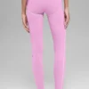 Leggings High-Waist Airbrush 7/8 Heart Throb - Rosa Candy Heart/Bianco