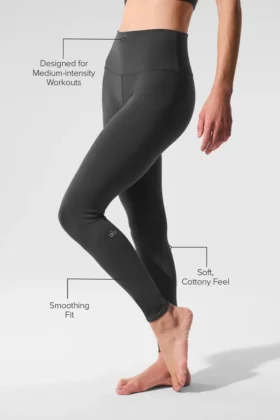Leggings High-Waist Airbrush Alo | Pantaloni da donna