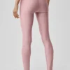 Leggings High-Waist Airlift 7/8 Fine Line - Rosa vintage