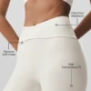 Leggings High-Waist Airlift 7/8 Horizon - Avorio