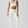 Leggings High-Waist Airlift 7/8 Horizon - Avorio