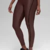 Leggings High-Waist Airlift 7/8 Line Up - Brownstone