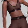 Reggiseno Airlift Line up - Brownstone