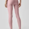 Leggings High-Waist Airlift con effetto modellante - Rosa vintage/Bianco