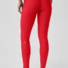 Leggings High-Waist Airlift dalla linea slanciata - Rosso brillante