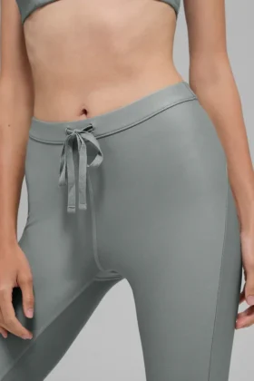 Leggings High-Waist Airlift Light Speed – Grigio lunare