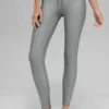 Leggings High-Waist Airlift Light Speed - Grigio lunare