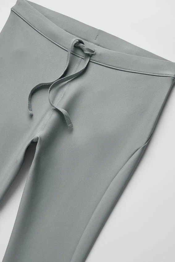 Leggings High-Waist Airlift Light Speed - Grigio lunare