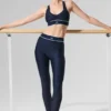Leggings High-Waist Airlift Mesh Darling - Blu navy