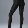 Leggings High-Waist Airlift Mesh - Nero