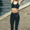 Leggings High-Waist Airlift - Nero/Bianco