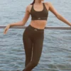 Leggings High-Waist Airlift Suit Up - Espresso