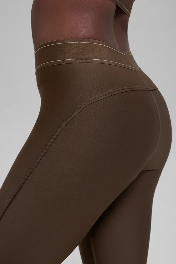 Leggings High-Waist Airlift Suit Up - Espresso