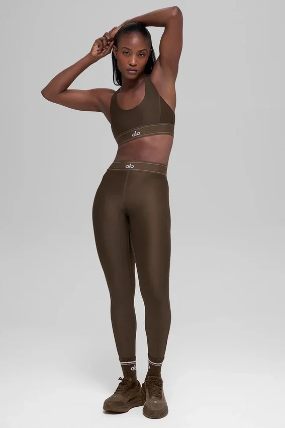 Leggings High-Waist Airlift Suit Up - Espresso