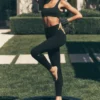 Leggings High-Waist Alo Softsculpt - Nero