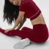 Leggings High-Waist Alo Softsculpt - Rosso Summer Romance