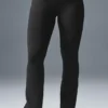 Leggings High-Waist bootcut - Nero