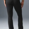 Leggings High-Waist bootcut - Nero