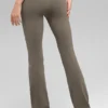 Leggings High-Waist e gamba svasata Airbrush - Cacao chiaro