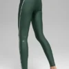 Leggings High-Waist Suit Up Airlift - Verde trifoglio/Bianco
