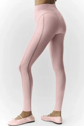 Leggings Mirage 7/8 della linea Airlift – Rosa Champagne