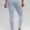 Leggings senza cuciture High-Waist con motivo a coste bicolore - Winter Frost Heather