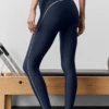 Leggings Speedwork High-Waist Airlift 7/8 - Blu navy