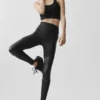 Leggings Supermoto High-Waist Airlift Winter Warm - Nero