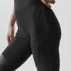 Leggings Supermoto High-Waist Airlift Winter Warm - Nero