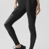 Leggings Supermoto High-Waist Airlift Winter Warm - Nero