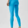 Leggings Superset High-Waist 7/8 Alo Softsculpt - Blu azzurro