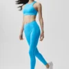 Leggings Superset High-Waist 7/8 Alo Softsculpt - Blu azzurro