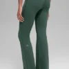 Leggings svasati con orlo ripiegabile Alo Softsculpt - Verde trifoglio