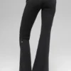 Leggings svasati con risvolto 7/8 Alo Softsculpt - Nero