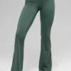 Leggings svasati con risvolto 7/8 Alo Softsculpt - Verde trifoglio