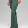 Leggings svasati con risvolto 7/8 Alo Softsculpt - Verde trifoglio
