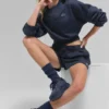 Maglia a girocollo corta Accolade - Blu navy