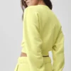 Maglia a girocollo corta Accolade - Giallo sole