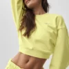 Maglia a girocollo corta Accolade - Giallo sole